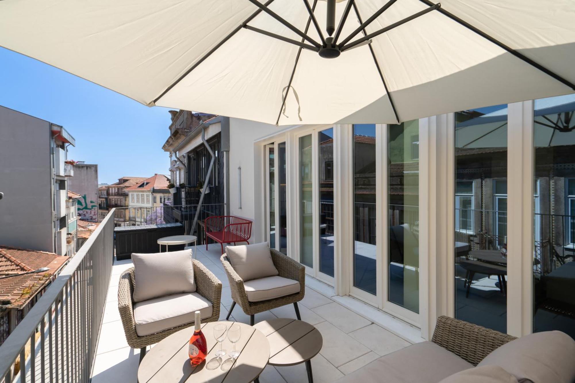 Host Wise - Luxurious Private Flats - Balcony Apartamento Porto Quarto foto